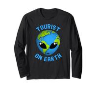 Tourist T. Tourist On Earth Alien Earth Day Favors Earth Day Long Sleeve T-Shirt