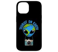 Tourist T. Tourist On Earth Ufo T S Alien Visitor Ufo 2025 Case for iPhone 14