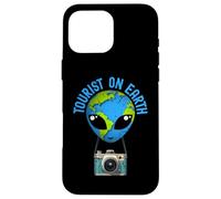 Tourist T. Tourist On Earth Ufo T S Alien Visitor Ufo 2025 Case for iPhone 16 Pro Max