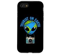 Tourist T. Tourist On Earth Ufo T S Alien Visitor Ufo 2025 Case for iPhone SE (2020) / 7 / 8