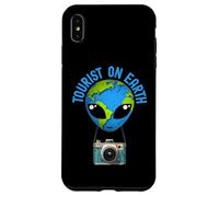 Tourist T. Tourist On Earth Ufo T S Alien Visitor Ufo 2025 Case for iPhone XS Max