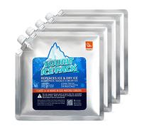 TOURIT Reusable Ice Packs for Coolers Long Lasting Cooler Ice Packs for Cooler Bag, Lunch Bags/Box, Cooler Backpacks, Knee Injuries, Back Pain Relief