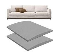 TourKing 2Pcs Sofa Cushion Support for Sagging Seat, 50 x 50cm High-Density Foam Replacement Sofa Seat Cushions, Breathable Sofa Support Boards for Home Office Furniture Accessories