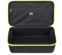 Tourmate EVA Hard Case Compatible for 3M Half Facepiece Reusable Respirator 6200/07025(AAD)/6503QL and 3M P100 Respirator Cartridge/Filter 60923 Combo(BOX ONLY) (Yellow Zipper, Respirator Case)