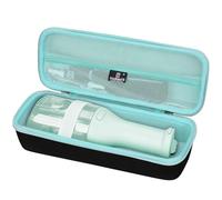 Tourmate Hard Case applicable Philips Flosser,Travel Case for Sonicare Flosser HX3826/HX3827/21, Cordless Power Flosser 3000 Storage Box (Only Box) (Cyan)