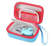 Tourmate Hard Case Compatible for Moonlite Mini Projector and Story Reels, Storybook Projector Protective Storage Shell, CASE ONLY (Blue&Red)