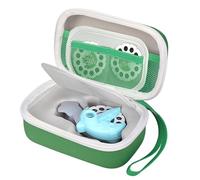 Tourmate Hard Case Compatible for Moonlite Mini Projector and Story Reels, Storybook Projector Protective Storage Shell, CASE ONLY (Green&White)