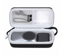 Tourmate Hard Case for Anker Prime 3-in-1 Wireless Charging Station | Compact Travel Storage, Shockproof EVA Shell, Fits Foldable MagSafe Charger & Cable (Black, Case Only)
