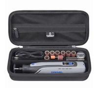 Tourmate Hard Case for Dremel 8150 Kit & 20 Accessories, Case Only | Shockproof EVA shell, fits Dremel 8150 & 20 accessories, soft lining, mesh pocket, compact tool storage, case only
