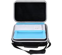Tourmate Hard Document Scanner Carrying Case for Plustek Photo Scanner - ephoto Z300, Scan 4x6 Photo in 2sec, Auto Crop and Deskew CCD Sensor, Protective Carrying Storage Bag(ONLY CASE) (Black + Gray)