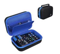 Tourmate Hard Storage Case Compatible for YAMAHA MG06X/MG06 6-Input/AG03/AG03 MK 2/AG06MK 2 Stereo Mixer, Protective Hard Shell Carrying Bag(CASE ONLY) (Black & Blue)