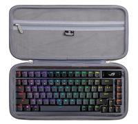 Tourmate Hard Storage Case for ASUS ROG Azoth 75 Gaming Keyboard - Travel Case for SbocKeeb/RK Royal KLUDGE/GAMAKAY/Keychron 75% Keyboard(Box for Sale) (Black & Dark Gray)