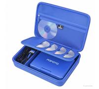 Tourmate Hard Storage Case for BOIFUN/PJGCWB/FANGOR/HotHat/YOTON 9.5" Portable DVD Player, Portable EVA Case(Box for Sale) (Blue)