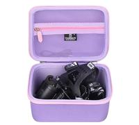 Tourmate Hard Storage Case for DanForce Headlamp - Travel Case for USB Rechargeable LED Head Lamp(Box for Sale) (Purple & Pink)