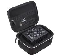 Tourmate Hard Storage Case for Elgato Stream Deck MK.2 - Travel Box with a Special Structure Designed Specifically for Opening Molds(Box for Sale) (Black & Reflective Zipper)