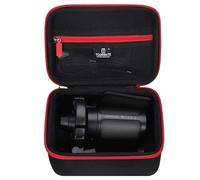 Tourmate Hard Storage Case for FIFINE Gaming USB Microphone - Travel Case for Microphone and accessories can be stored away.(Box for Sale) (Black & Red)