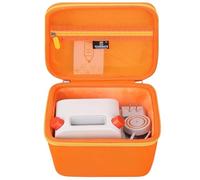 Tourmate Hard Storage Case for Player Kids Bluetooth Speaker, Travel Carrying Case for Kids Audio Music Player Children’s Speaker Plays Audiobook Cards (Box Only) (Orange + Yellow, for Yoto Player)