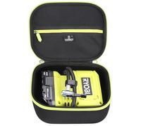 Tourmate Hard Storage Case for Ryobi RPI18-0 High Pressure Compressor Battery - Travel Case for Ryobi 18V ONE+ HIGH Pressure Digital INFLATOR, PCL001B(Box for Sale) (Black & Green)
