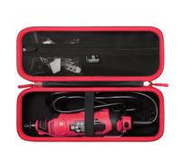 Tourmate Hard Storage Case for Sharp Pebble Electric Chainsaw Sharpener - Travel Case for Lyhubmh/V-MODEST/AR-PRO/Ausacce Electric Chainsaw Sharpener Kit(Only Case) (Black & Red)