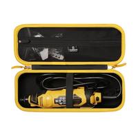 Tourmate Hard Storage Case for Sharp Pebble Electric Chainsaw Sharpener - Travel Case for Lyhubmh/V-MODEST/AR-PRO/Ausacce Electric Chainsaw Sharpener Kit(Only Case) (Black & Yellow)