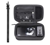 Tourmate Hard Storage Case for STUOGYUM/DEATTI/QUOLODOO/Gavonde Digital Camera,Camera Bag with Crossbody/Neck Strap &Organizer Compartments for Batteries&Memory Cards(Box for Sale) (Black)