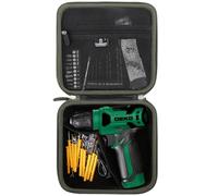 Tourmate Storage Case for DEKOPRO 8V/COMOWARE/PULITUO/PULITUO Cordless Drill - Drill Bit Set Hard Case, Carrying Case (Box for Sale) (Army Green)