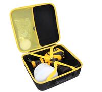 Tourmate - VONFORN Applicable Hard Case, Travel Case for 700W HVLP Spray Gun, Model VF803, Storage Case (Case Only), Black + Yellow, 35.5 x 31.5 x 15.5 cm, utilitarian
