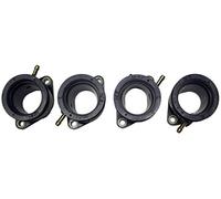 TourMax carb to head rubbers, compatible with/replacement for Yamaha FZR600R 1994-1995,YZF600R 1996-2003 OE REF: 4JH-13586-02-00 4JH-13596-02-00 Bolt Holes: 61mm ID: 41mm Length: 45mm, CHY-37