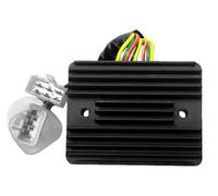 TourMax Regulator Rectifier Compatible with Honda VFR800 2002, 2003, 2004, 2005, 2006, 2007, 2008, 20009, 8 Wires with 2 connectors, RGU-148, SH689FA, Replaces OEM Reference: 31600-MCW-D61