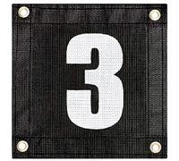 Tourna #3 Court Numbers Windscreen