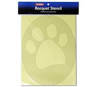 Tourna Fun Paw Print Racquet Stencil by Tourna