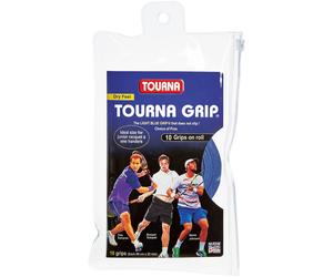 Tourna Grip Original - Blue - 10 Pack - Overgrips Tennis Badminton Squash