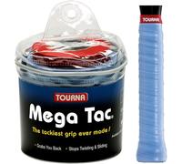 Tourna Mega Tac 30 XL Grips - White - Blue - Black