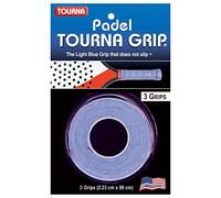 Tourna Padel Grip 3 Pack, Trademarked Blue