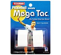 Tourna Pickleball Mega Tac Overgrip, White