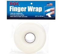Tourna Unisex - Adult Doc Finger Wrap, White, One Size