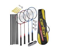 Carlton Tournament 4 Player Set Badminton Racket Silver