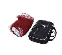 Tournament Badminton Net | Competition Grade 20x2.5 FT Polypropylene Mesh | Weather - Protected Canvas & Nylon Ropes | Blocks Shuttlecock Pass - Through for Outdoor/Indoor