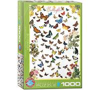 Eg60000077 - Eurographics Puzzle 1000 Pc - Butterflies