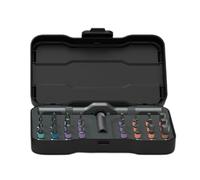 Tournevis Ratchet Set 24 in 1 Multifunction Laptop and Compact Tools Compatible Electronic Devices Home Automotive Furniture Workshop with Projects Garage Quick Assembly, b