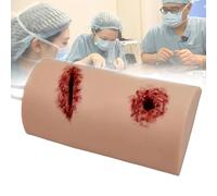 Tourniquet Arm Trainer, Wound Trainer Simulator Model, Bleeding Control Simulator, Laceration Tourniquet Training Model, Suture Practicing, for Medical, Military and First Aid