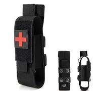 Tourniquet, Tourniquet Holder Tourniquet Pouch, Molle Pouches, Portable TQ Military First Aid Equipment Case, Outdoor Sports Camping Survival Gear for Emergency Response, Hiking, Climbing