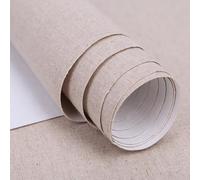 TOUROCMONT Canvas on Roll Primed Linen Blend 400 g/m² Linen Painting Cloth Width 108 cm Length 10 m