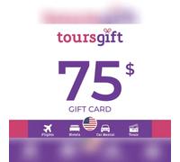 ToursGift Gift Card 75 USD Key - UNITED STATES