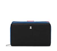 Tous 2001689851, Women's New Dubai Saf Tri-Black Wallet, Medium, Black,