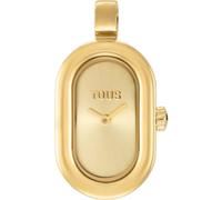 TOUS Analog Pendant Watch in Steel Hold Oval, gold, Classic