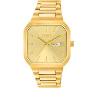 TOUS Analogue Watch with Steel/Aluminium Strap Lit, Gold, Bracelet