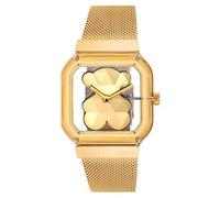TOUS D-Bear Party Analog Watch with Steel Bracelet, gold, Classic