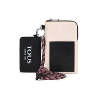 TOUS Empire Soft Nude and Black Mobile Bag and mini Toiletry Bag, Beige, Talla única