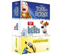 Tous en scène + comme des bêtes + Minions [DVD]